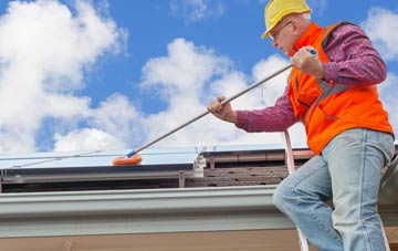 Tompkin soft wash roof cleaning